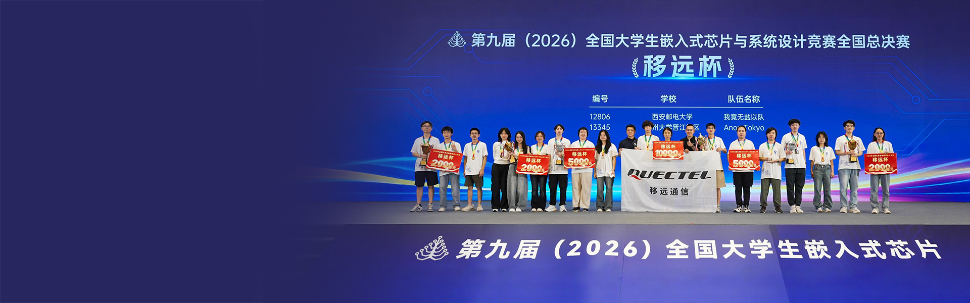 【嵌赛】移远赛道20支队伍荣获国奖！大学计划启航